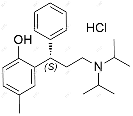 托特罗定EP杂质F(盐酸盐)结构式