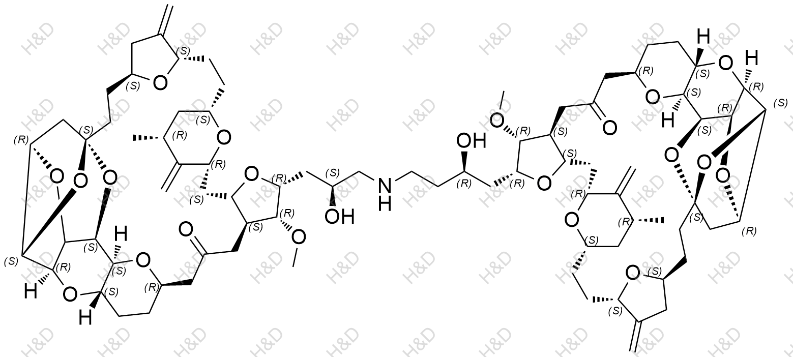 艾日布林杂质4结构式