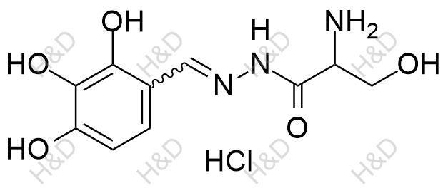 苄丝肼EP杂质C(盐酸盐)结构式
