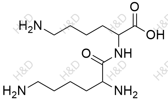 赖氨酸杂质2化学结构式
