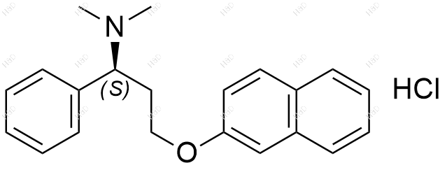 达泊西汀杂质82(盐酸盐)结构式