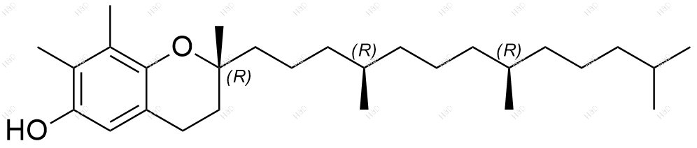 γ-生育酚结构式