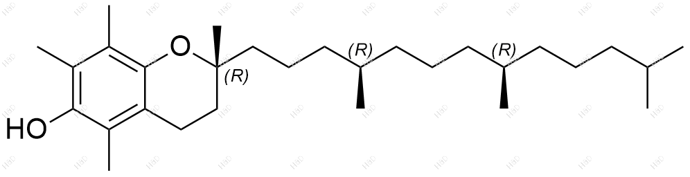 α-生育酚结构式