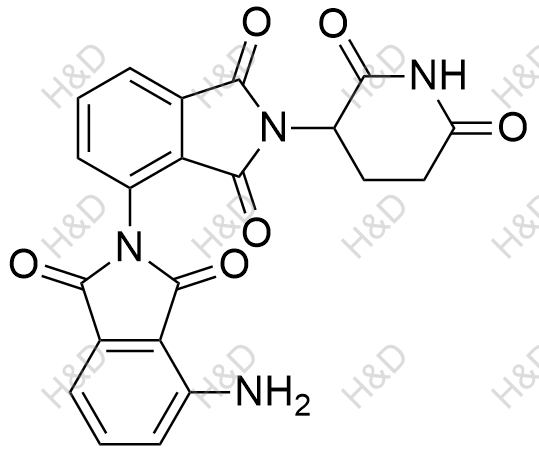 泊马度胺杂质10结构式