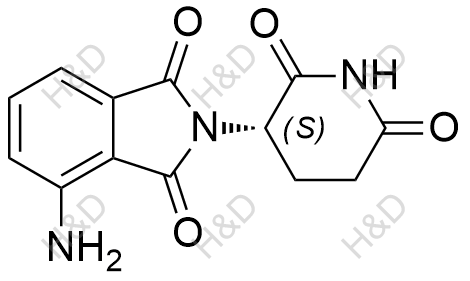 (S)-泊马度胺结构式