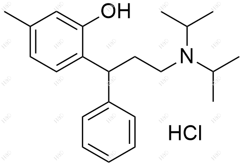 托特罗定杂质1(盐酸盐)结构式