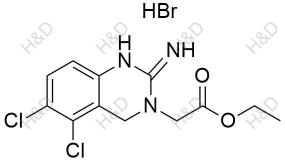 阿那格雷杂质6(氢溴酸盐)结构式