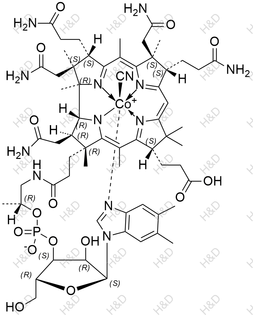维生素B12杂质B化学结构式