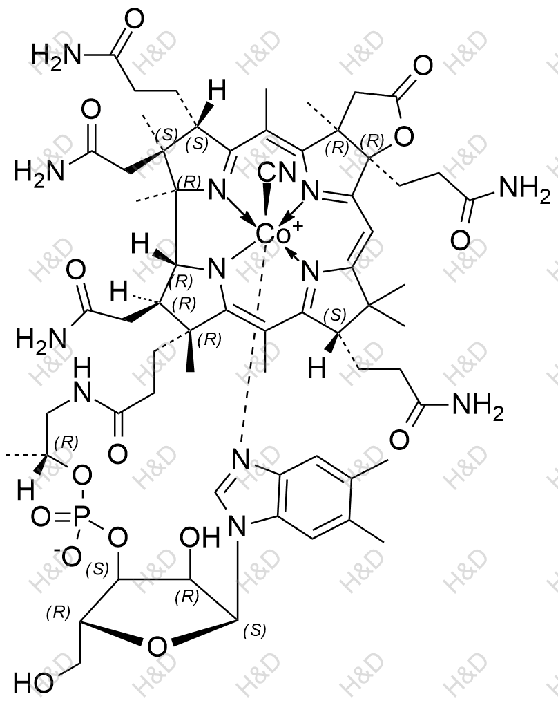 维生素B12杂质A结构式