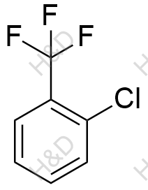 邻氯三氟甲苯化学结构式