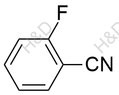 2-氟苯腈化学结构式