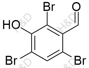3-羟基-2,4,6-三溴苯甲醛结构式