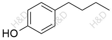 4-丁基苯酚化学结构式