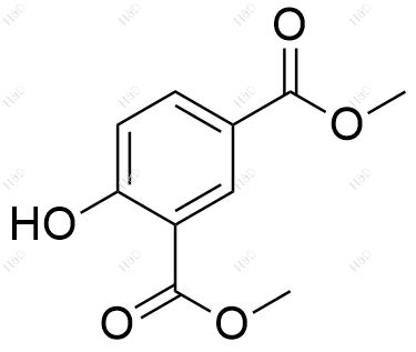 4-羟基间苯二甲酸二甲酯化学结构式