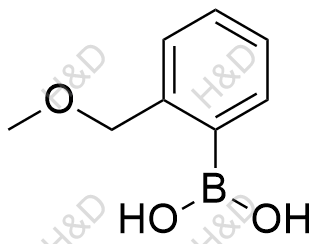 2-甲氧基甲基苯硼酸化学结构式