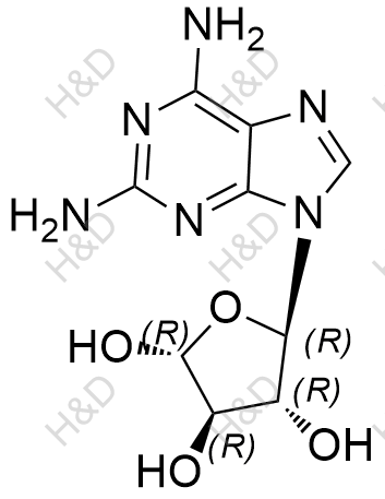 氟达拉滨杂质21结构式