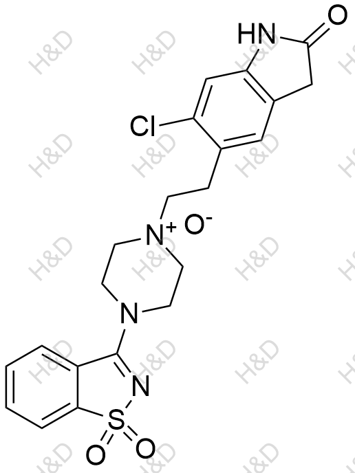 齐拉西酮杂质11结构式