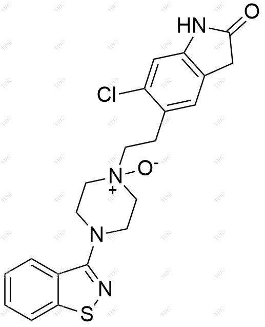 齐拉西酮氮氧化物化学结构式