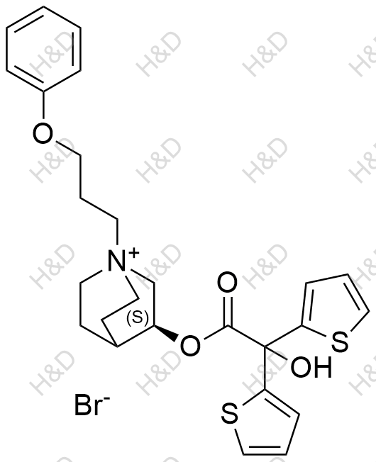 噻托溴铵杂质 15结构式