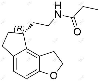 (R)-雷美替胺结构式