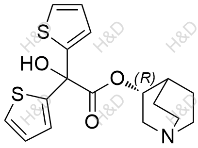 噻托溴铵杂质 16结构式