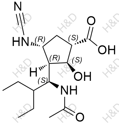 帕拉米韦杂质73结构式