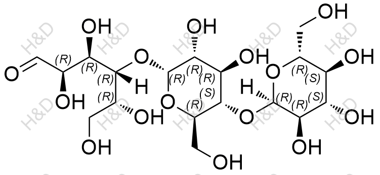 麦芽三糖化学结构式