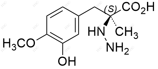 卡比多巴EP杂质 H结构式