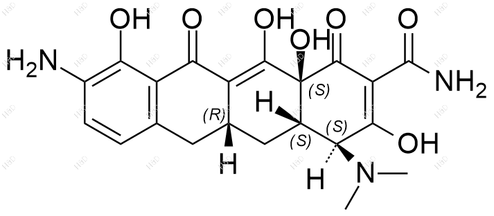 米诺环素EP杂质I结构式