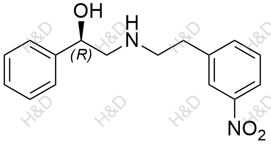 米拉贝隆杂质37结构式