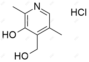 维生素B6杂质15（盐酸盐）结构式
