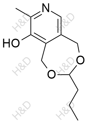 维生素B6杂质9结构式