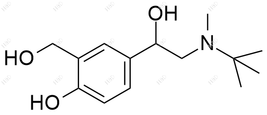 沙丁胺醇杂质41结构式