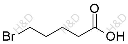 5-溴戊酸化学结构式
