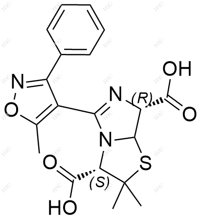 苯唑西林USP有关物质D化学结构式