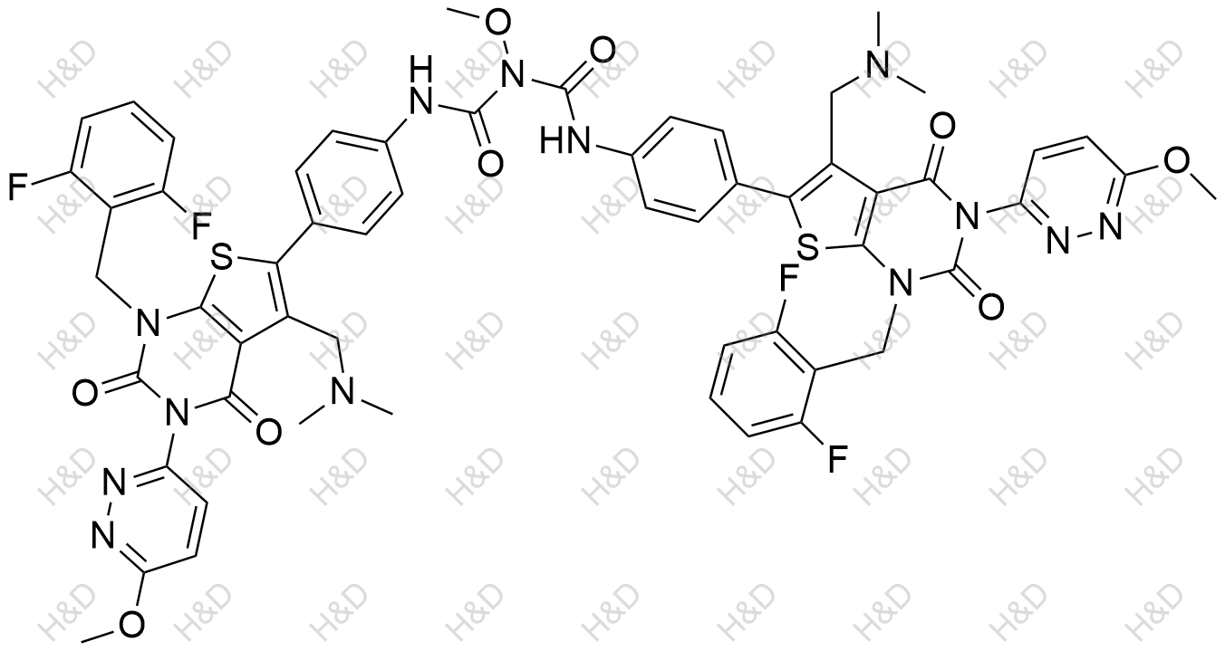 瑞卢戈利杂质K结构式