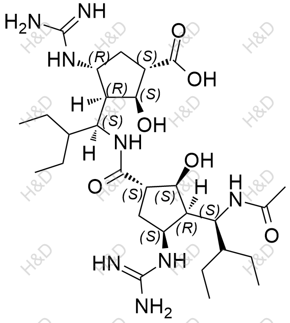 帕拉米韦杂质81结构式