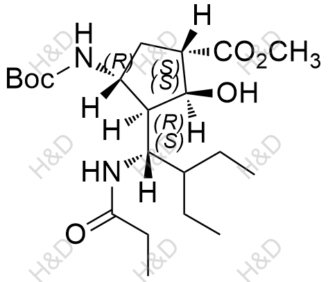 帕拉米韦杂质77结构式