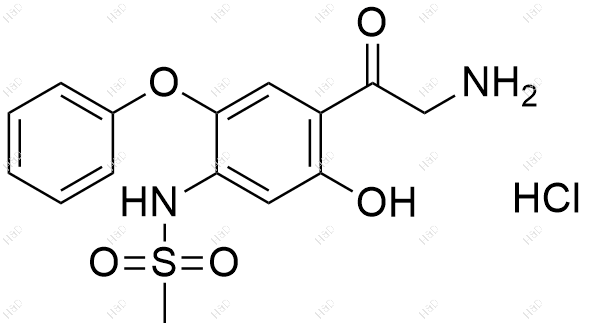 艾拉莫德杂质34(盐酸盐)结构式