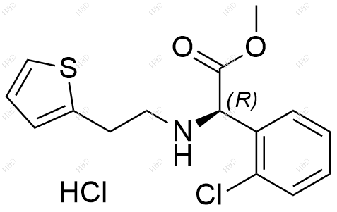 氯吡格雷杂质64(盐酸盐)结构式