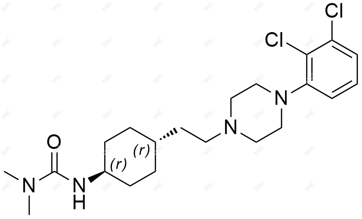卡利拉嗪化学结构式
