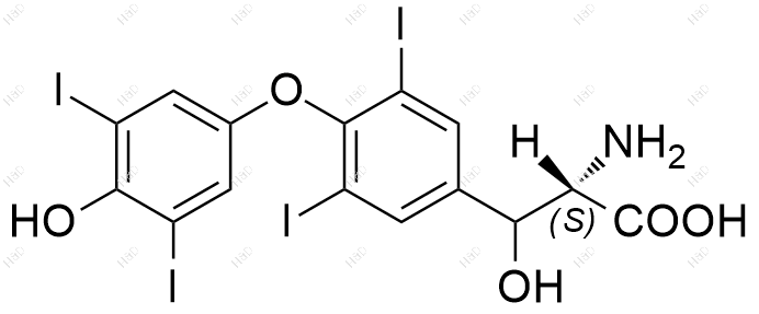 左甲状腺素杂质15化学结构式