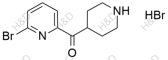 拉米地坦杂质22(氢溴酸盐)结构式