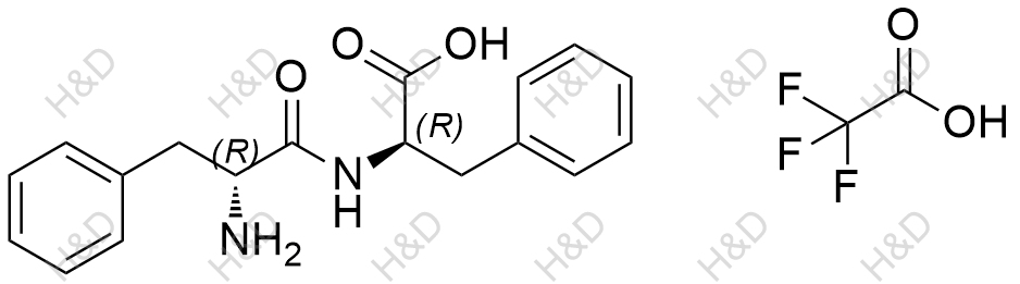 硼替佐米杂质54(三氟乙酸盐)结构式