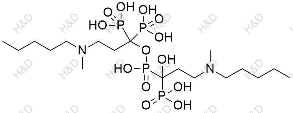 伊班膦酸钠杂质17结构式