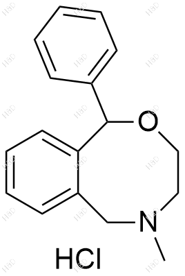 奈福泮(盐酸盐)结构式