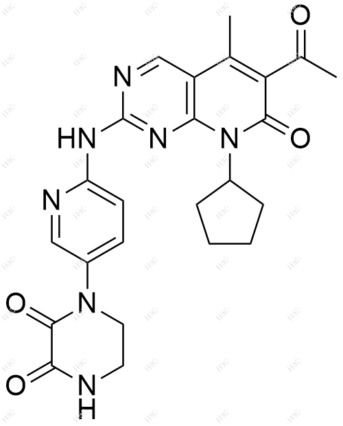 帕布昔利布杂质90结构式