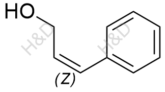 (Z)-3-苯基-2-丙烯-1-醇化学结构式