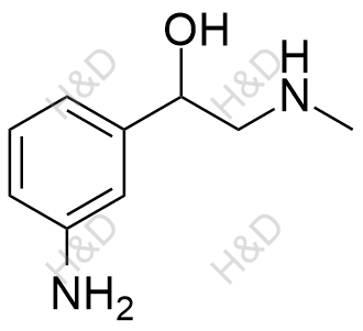去甲肾上腺素杂质25结构式
