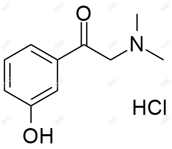 去甲肾上腺素杂质22（盐酸盐）结构式